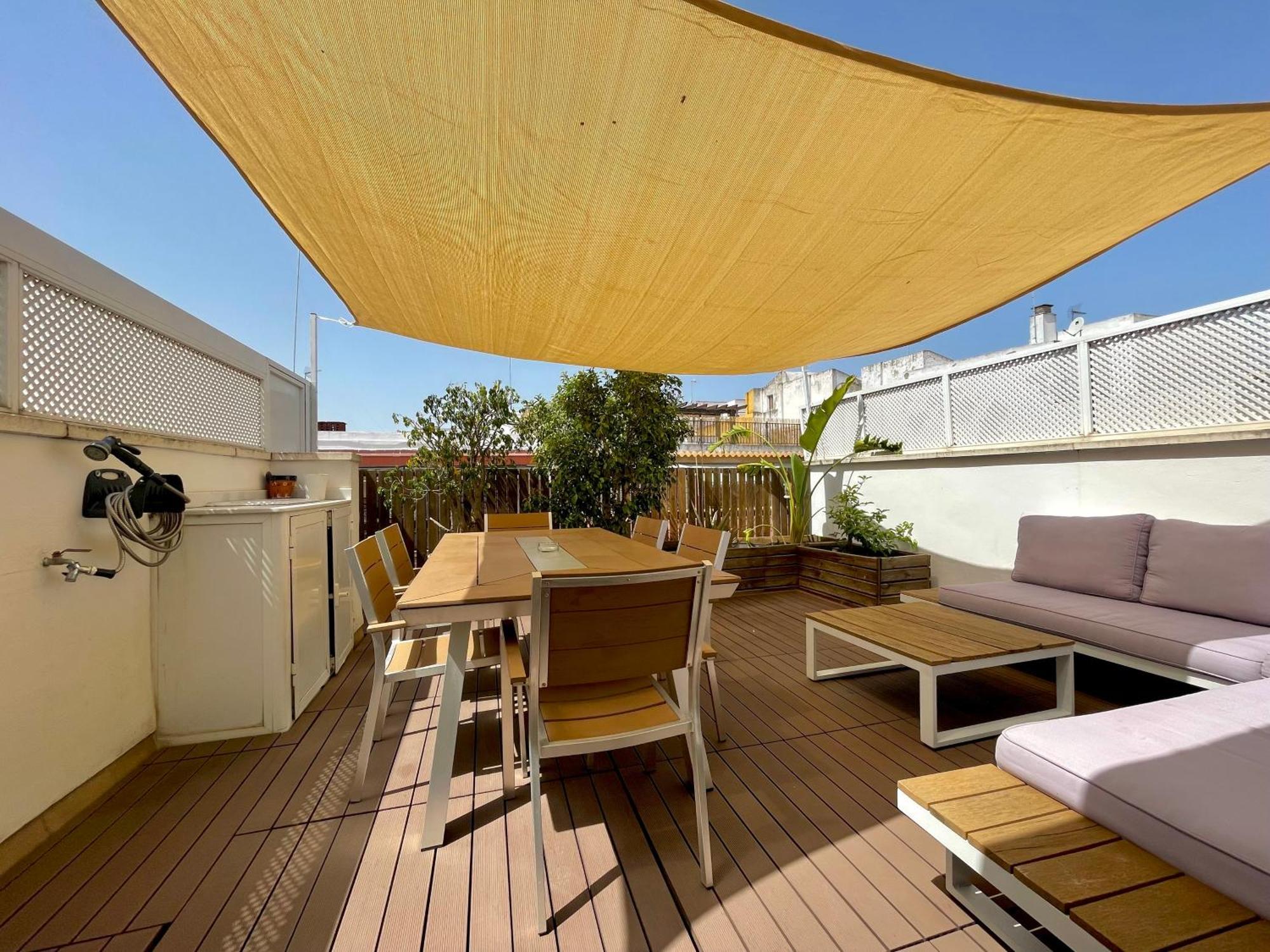 Luxury Duplex 200 M2 Terrace Parking StayinSevilla Exteriör bild